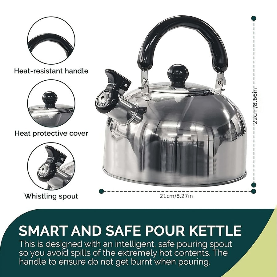 Stainless Steel 2L Whistling Kettle