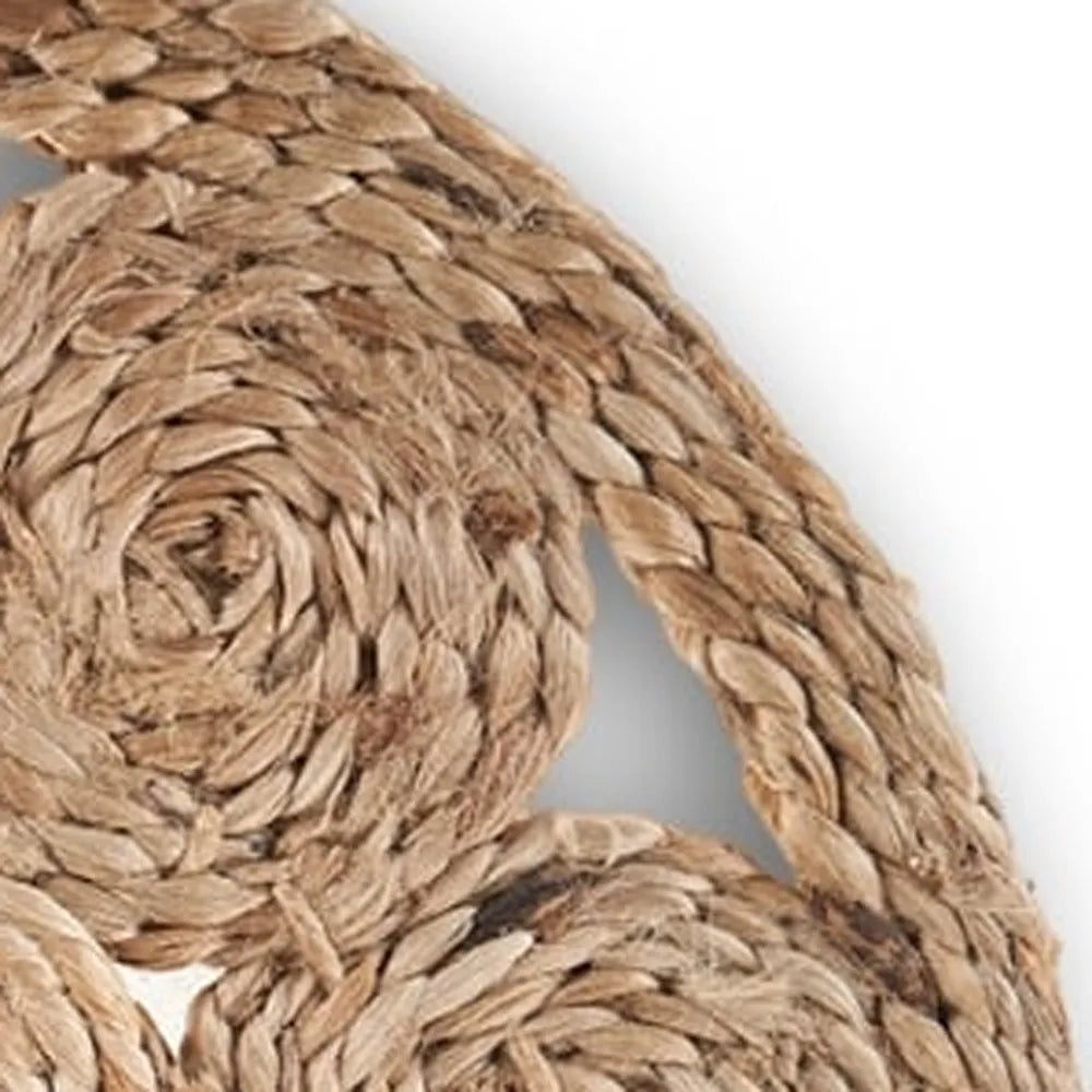 Set Two Natural Braided Placemats